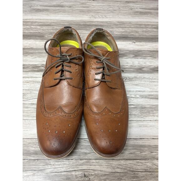 Florsheim Imperial Men’s 14M Brown Leather Wingtip Oxford Lace Up main image 10